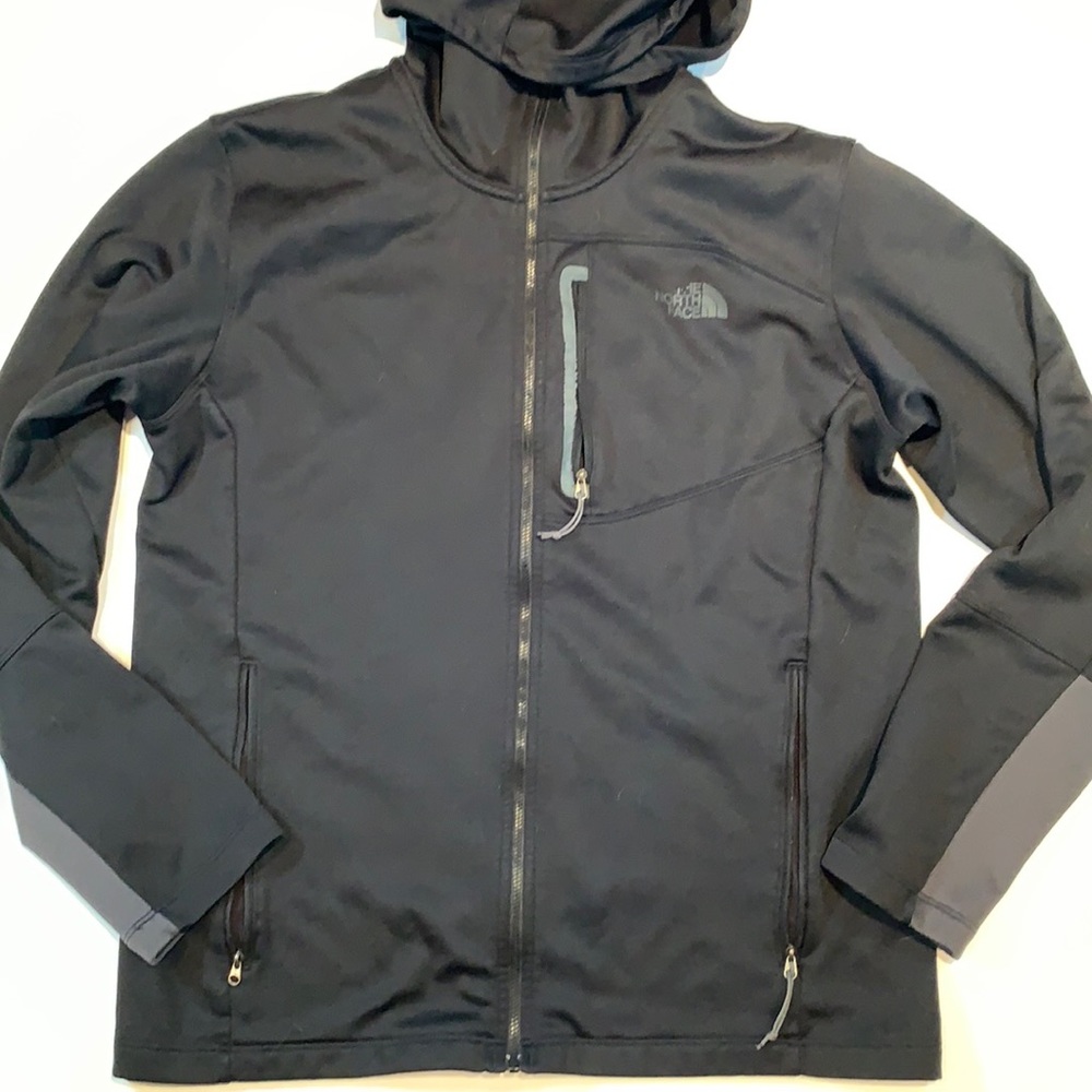 North Face Hooded Sweatshirt Jacket